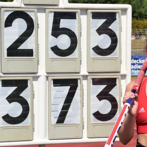 Klara Haerke kratzt am Landesrekord