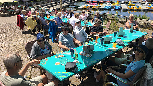 Wanderung im Sommer