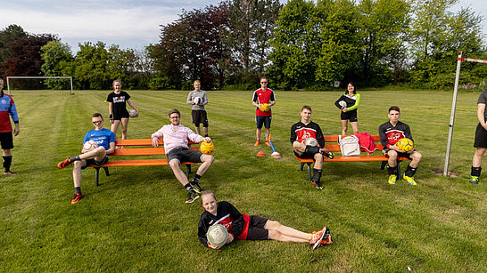 Das Foto entstand beim 1. Training unter Beachtung der Coronaregeln Das Foto entstand beim 1. Training unter Beachtung der Coronaregeln