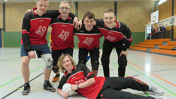 Jonas Gerling, Malte Hennigfeld, Leonard Hübner, Jörg Christian Hübner und Colin Schulze Jonas Gerling, Malte Hennigfeld, Leonard Hübner, Jörg Christian Hübner und Colin Schulze