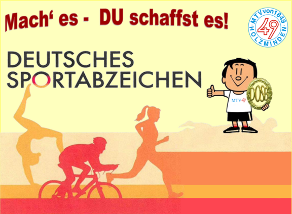 Das Deutsche Sportabzeichen. Mach mit!