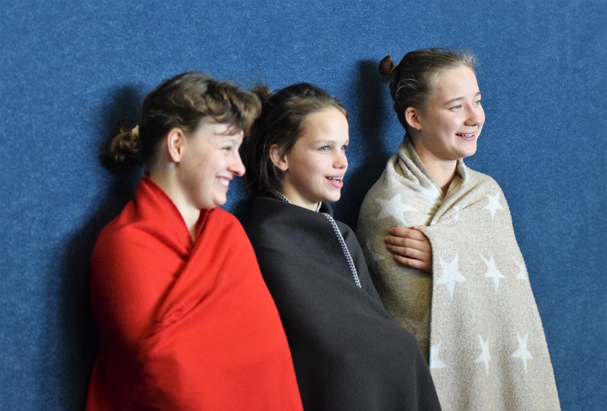 Marlen Weinert, Klara Härke und Pia Moszczynski (von links nach rechts)